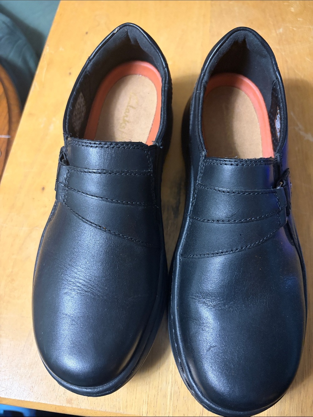 Clarks Black Men's Slip-On Loafers